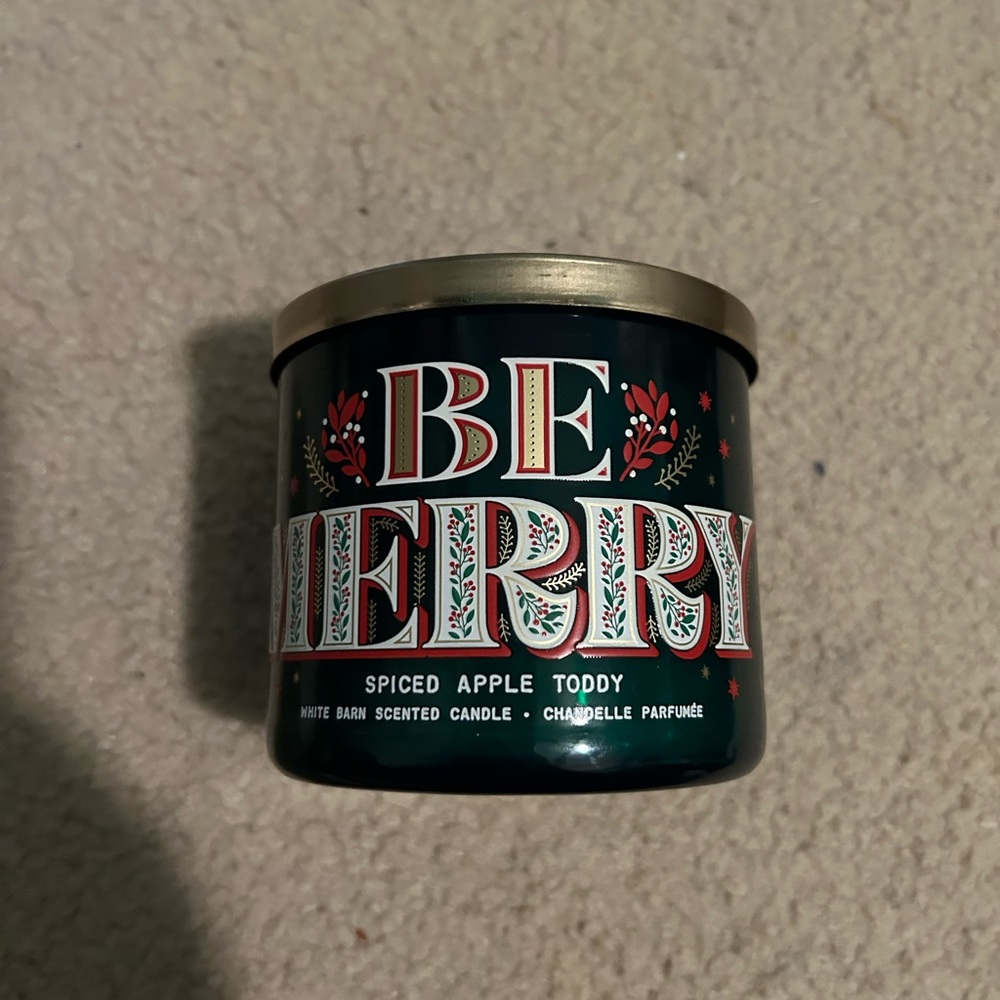 NEW Bath and Body Works Spiced Apple Toddy 3-Wick Candle